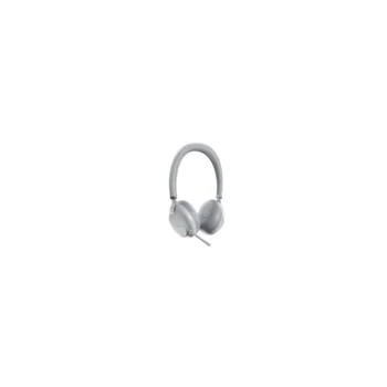 Гарнитура BH76 UC Light Gray USB-A, Беспроводная Bluetooth, Зарядка Qi, HD звук, Шумоподав.ANC, Серая Гарнитура BH76 UC Light Gray USB-A, Беспроводная Bluetooth, Зарядка Qi, HD звук, Шумоподав.ANC, Серая